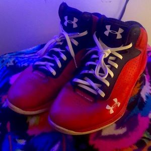 Under armour high top shoes